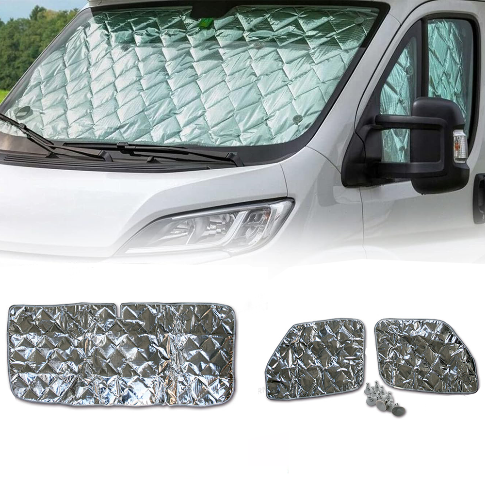 Ducato Boxer Jumper Ön & Yan Cam Termal Güneşlik - İç Bölüm