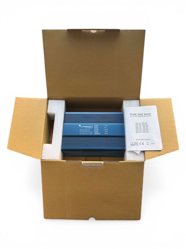 Linetech Tam Sinüs İnvertör 12V 1500W Pure Sine Wave Inverter