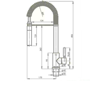 Karavan Trend SF Ceramik Sıcak/Soğuk 360° Dönen Musluk Micro-Switch