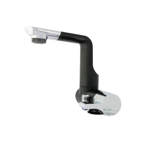 Comet Musluk Arona Mixer Siyah Küçük Döner - Katlanır (Sıcak - Soğuk)