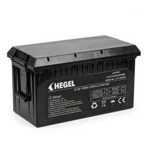 HEGEL LİFEPO4 LİTYUM AKÜ 25.6V 150AH 3840Wh BLUETOOTH'LU