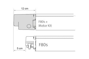 Fiamma  Motor Kit F80S 12v Siyah