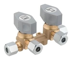 KARAVAN GAZ DAĞITICI VALF İKİLİ (10-2x8-10)