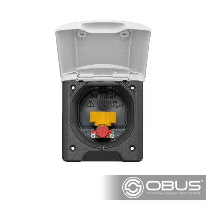 Obus Karavan ABL Dış Gaz Alım Noktası (Beyaz)