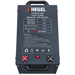 HEGEL LFF-12314H 12.8V 314Ah LiFePO4 Lityum Akü