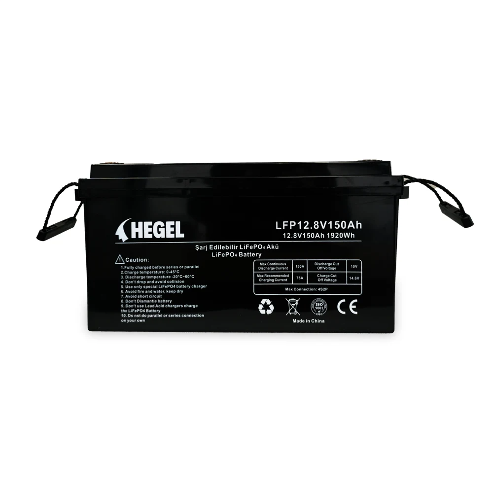 HEGEL LİFEPO4 LİTYUM AKÜ 12.8V 150AH