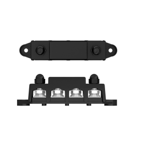 Kapaklı Şase Terminali 250A 3XM4 Vidalı 4XM10 Kutuplu