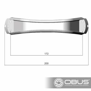﻿Obus Karavan MPK Dış Tutma Kolu﻿ (Beyaz)