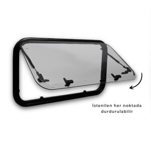 Babarvy Cam Amortisörlü - 90° açılır