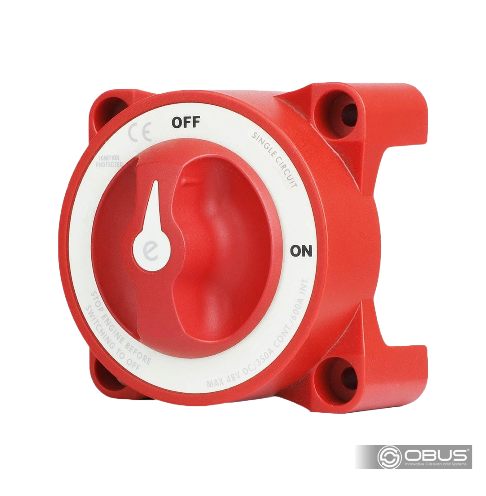 OBUS KARAVAN AKÜ ŞALTERİ 350A 2P ON-OFF IC-275E-1