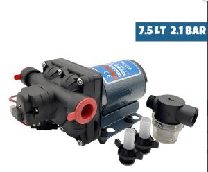 Karavan & Tekne Hidrofor Pompası 12V 7.5 Litre 31 PSI/2.1 Bar