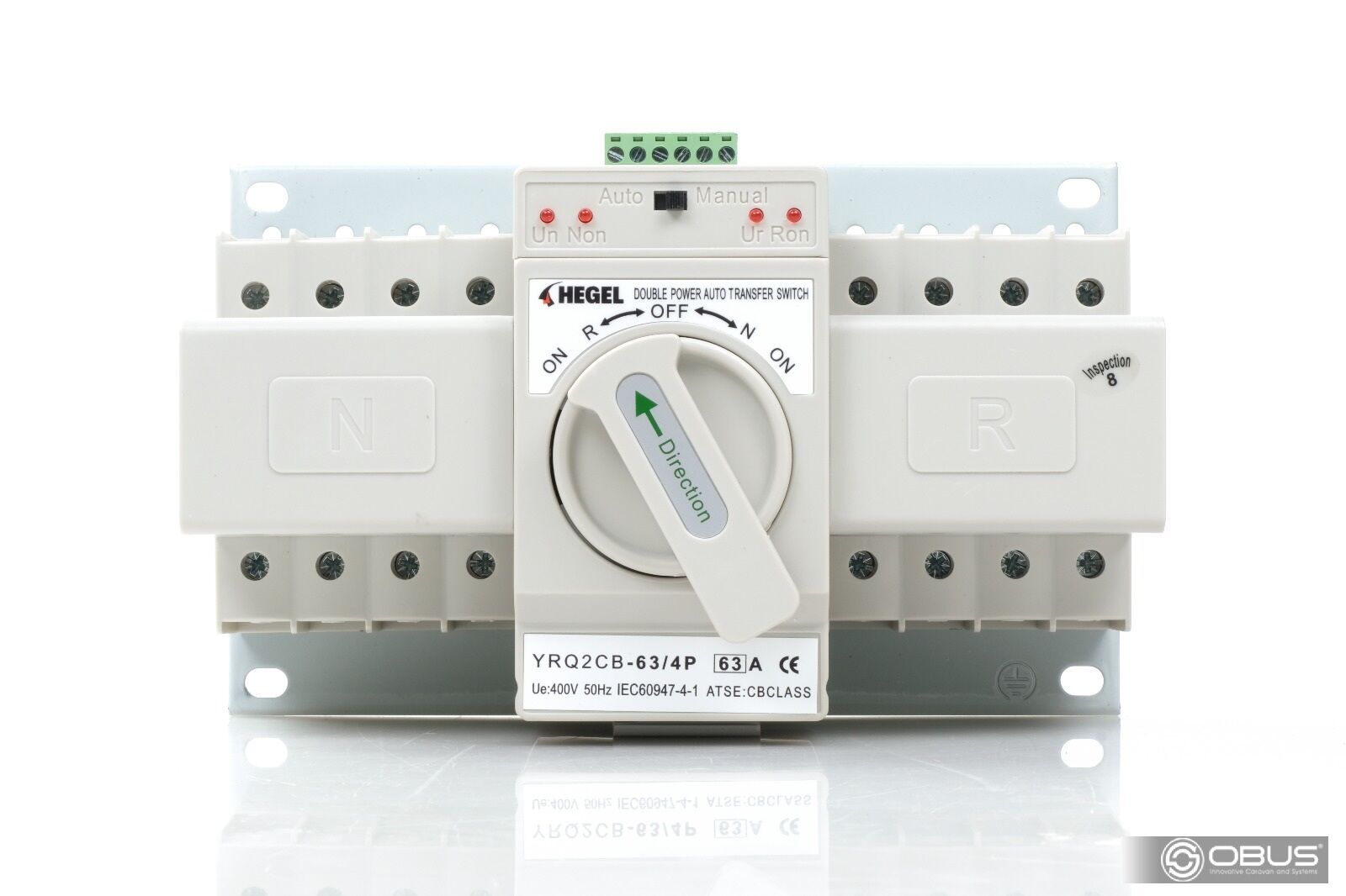 Obus Karavan Otomatik-Manuel Trifaz Transfer Switch 63A 400V