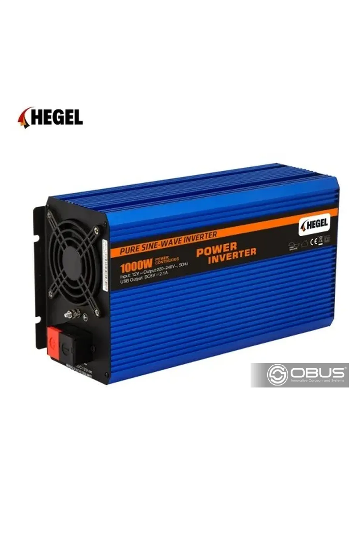 Obus Karavan Tam Sinüs İnvertör 1000W 12V – P1000