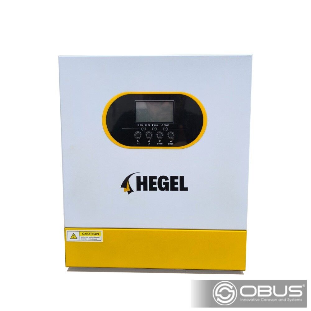 OBUS KARAVAN 3.5KW 24V MPPT 100A TAM SİNÜS AKILLI İNVERTÖR ( PV 60-500 Vdc )
