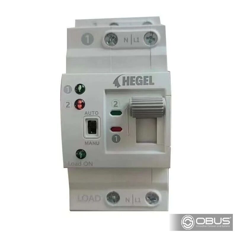 OBUS KARAVAN TRANSFER SWİTCH 230V-230V 63A OTOMATİK / MANUEL