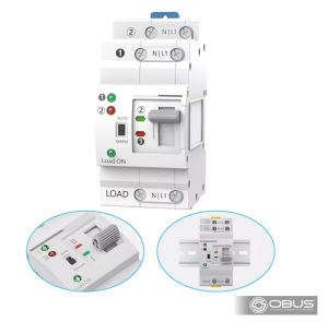 OBUS KARAVAN TRANSFER SWİTCH 230V-230V 63A OTOMATİK / MANUEL