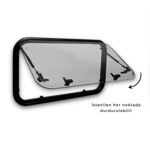 Babarvy Cam Amortisörlü - 90° açılır