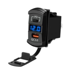 Marin Tip Voltmetreli 2'li USB 3.0 + TYPE-C IC-266D-4