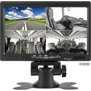 Obus EV-M600E Ecoview Dört Video Girişli Güneşlikli Analog 7 Inch Araç Monitörü