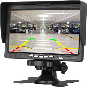 Obus EV-M500E Ecoview Çift Video Girişli Güneşlikli Analog 7 Inch Araç Monitörü