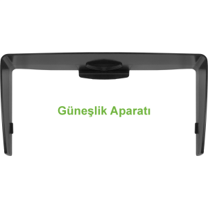 Obus EV-M500E Ecoview Çift Video Girişli Güneşlikli Analog 7 Inch Araç Monitörü