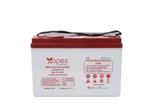 Apex Safepower 12 Volt 100 Amper Jel Akü