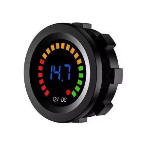 IC-230E 6-18 Volt Voltmetre Pano Tipi Akü Göstergeli 28 mm