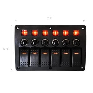 6’lı Sigortalı Karavan Paneli