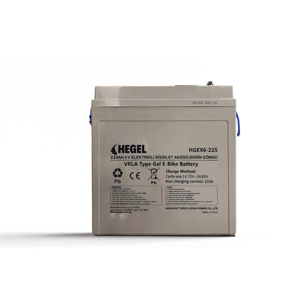 225Ah 6V EVF ELEKTRİKLİ  ARAÇ  AKÜSÜ