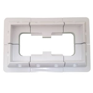 KARAVAN MONTAJ SETİ BEYAZ 6'LI SET (4 KÖŞE, 2 YAN)