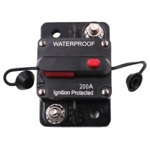 Obus Karavan Dc Sigorta 200 Amper Waterproof Otomatik Sigorta