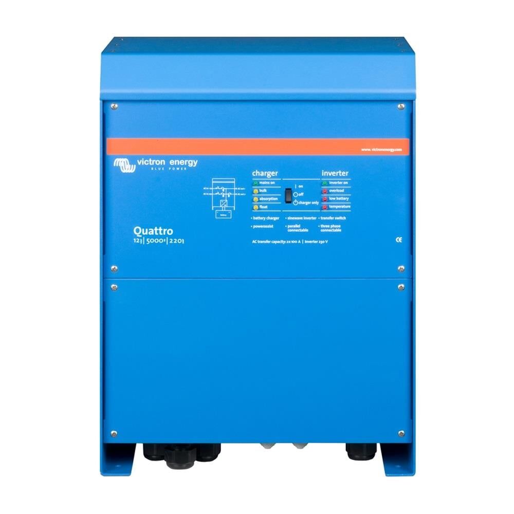 Victron Quattro 12/5000/220-100/100A Şarjlı İnverter