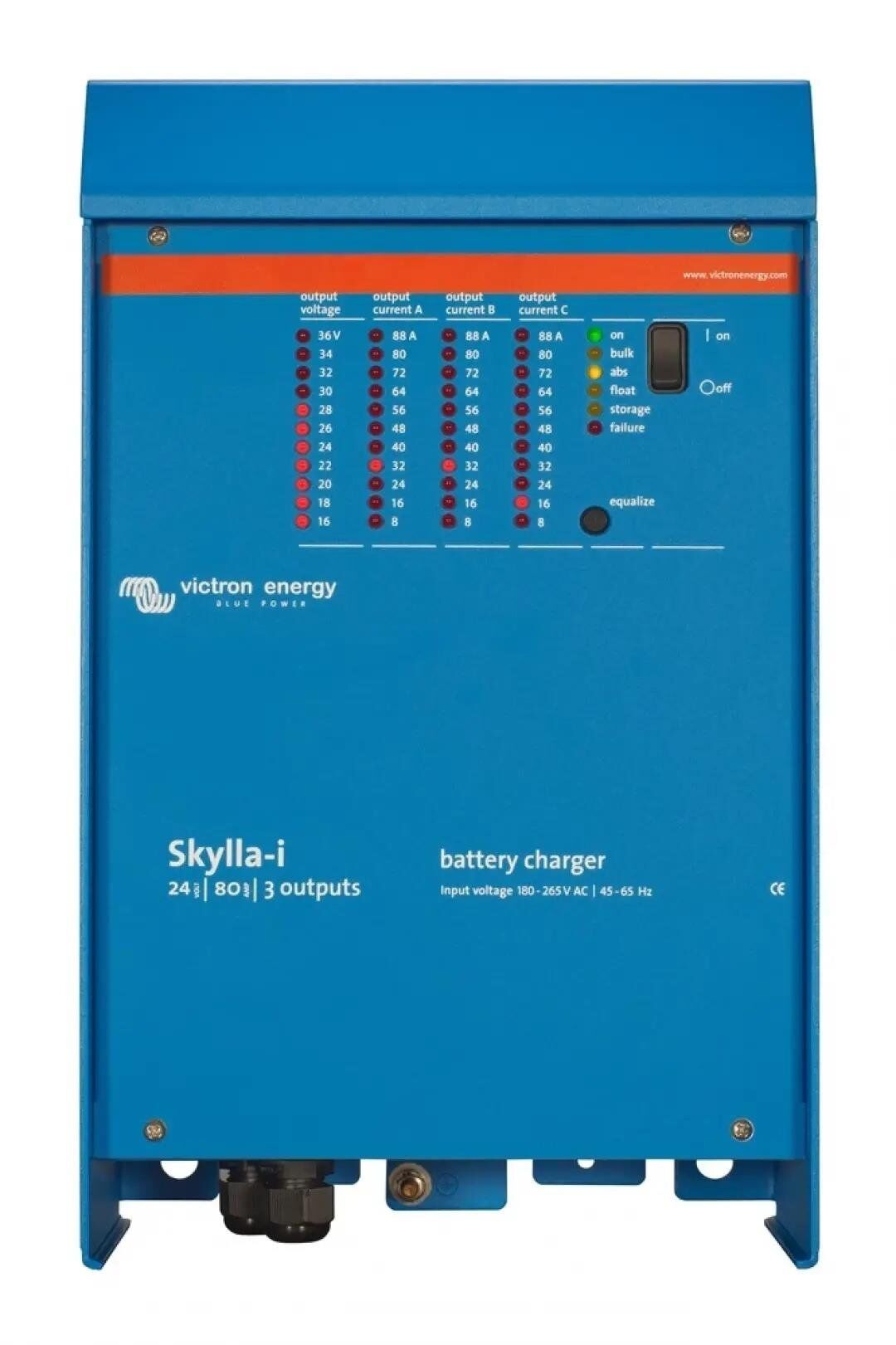 Victron Skylla-i 24/80A Üç Çıkışlı Şarj Cihazı